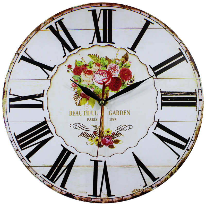 Obique 34cm Beautiful Garden Wall Clock Wayfair.co.uk